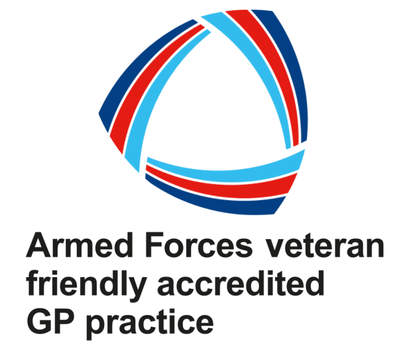 Armed Forces Veteran friendly accredited GP practice